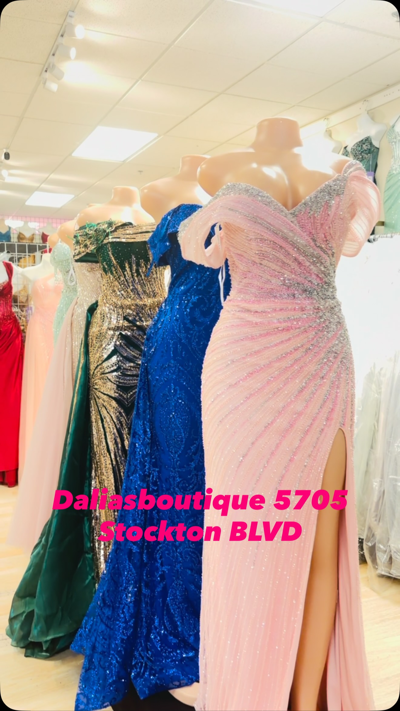 formal dresses downtown la Dalias Boutique on Reels blazers