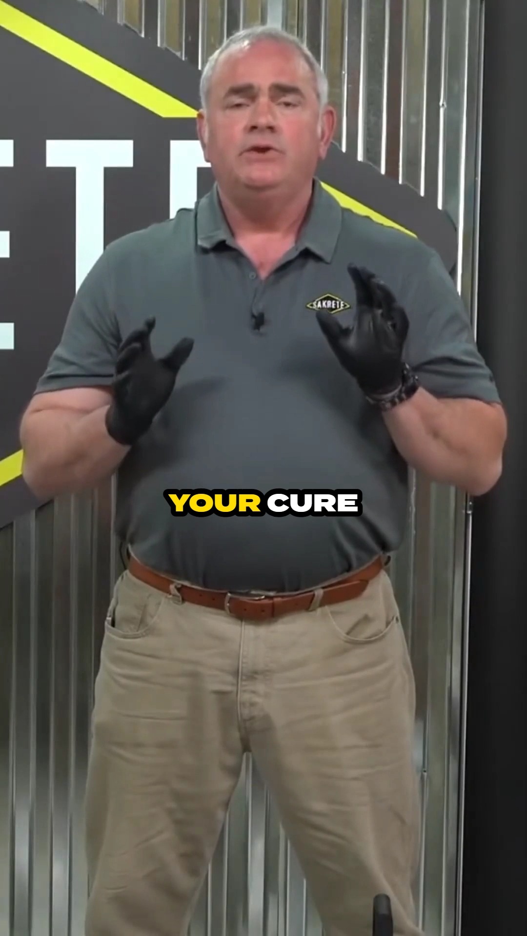 #Sakrete Pro Tips: Applying Cure 'N Seal Never pour directly onto ...