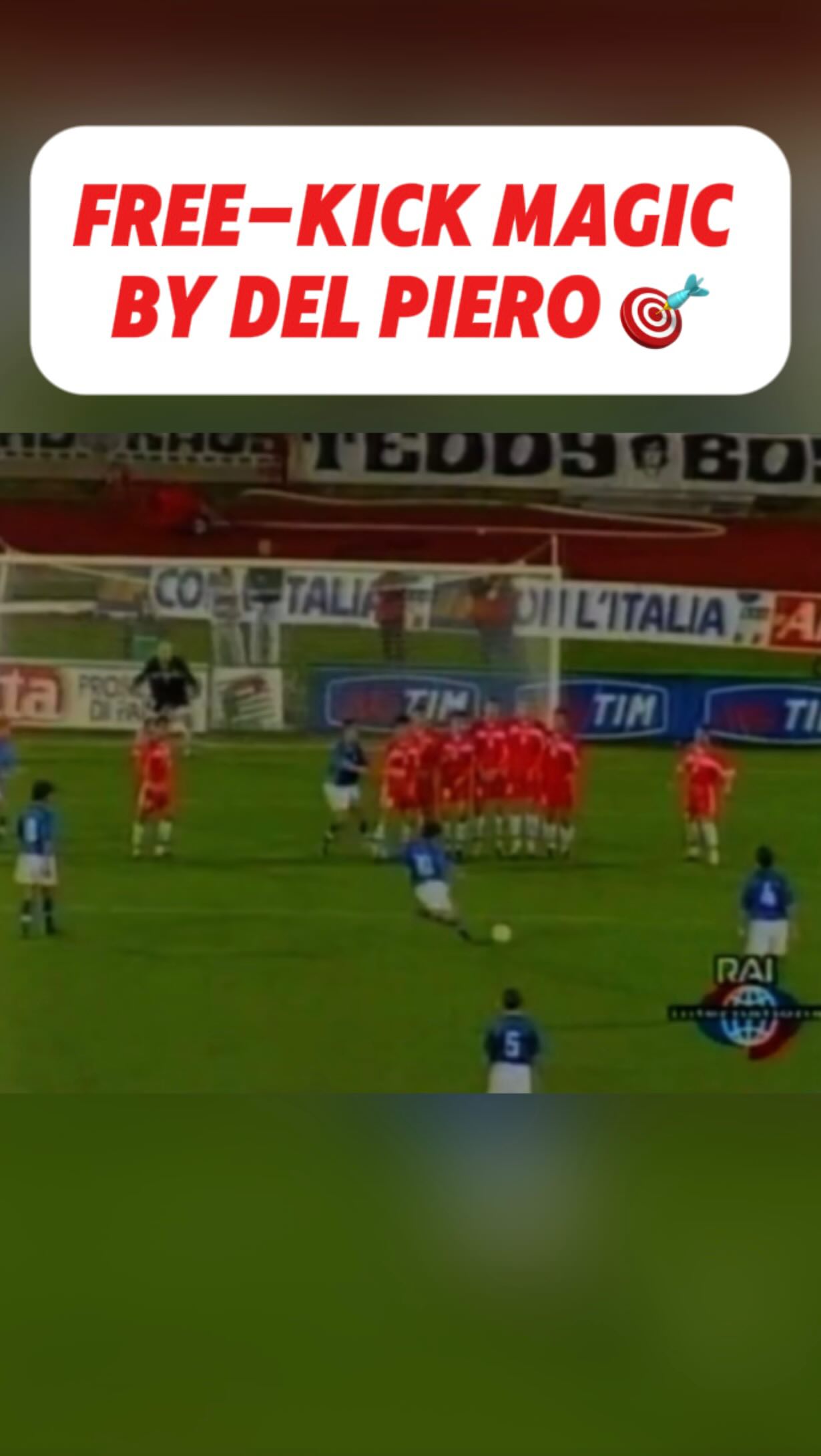 On this day in 1998, Alessandro Del Piero curled home this free