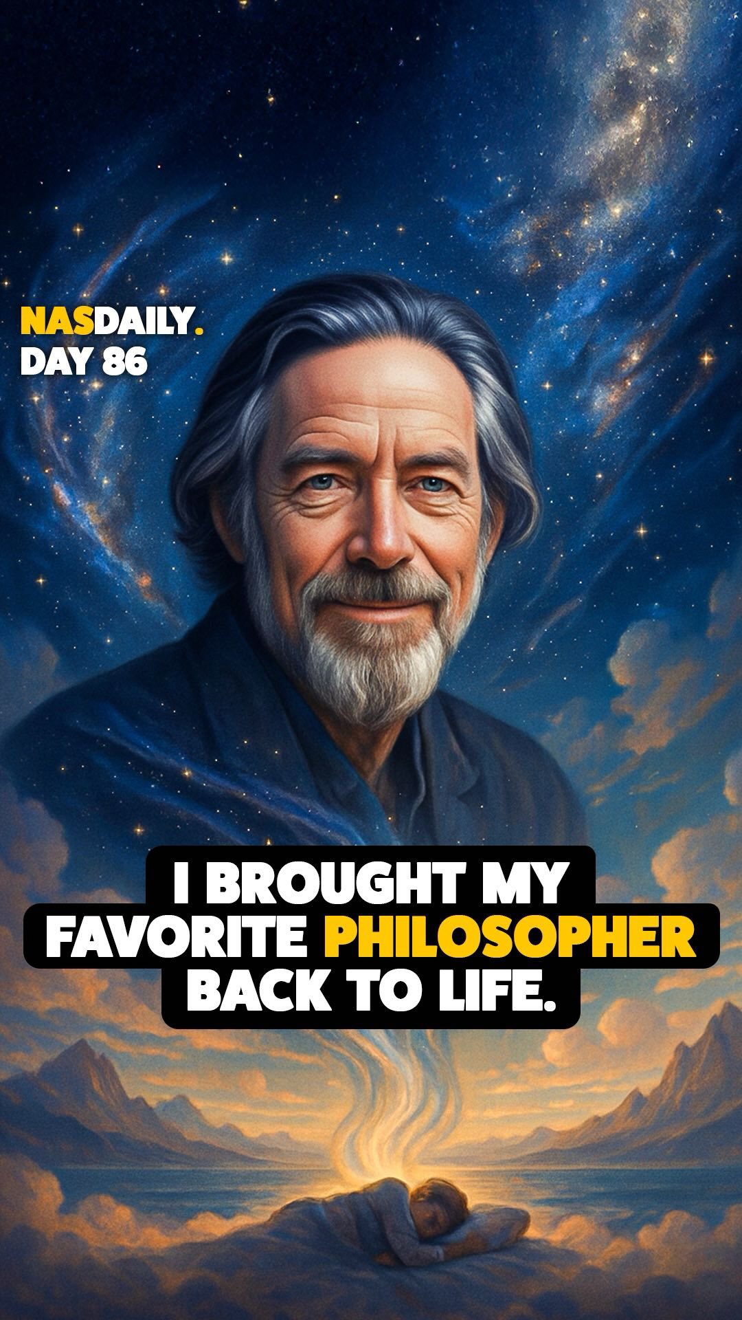 I brought my favorite philosopher back to life.. just to share one ...
