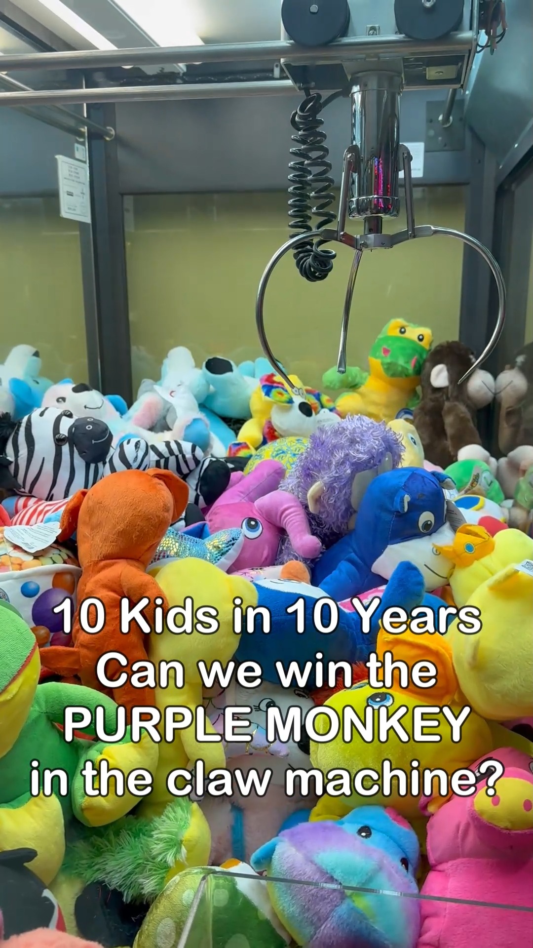 The kids took on the claw machine challenge, and the competition got ...