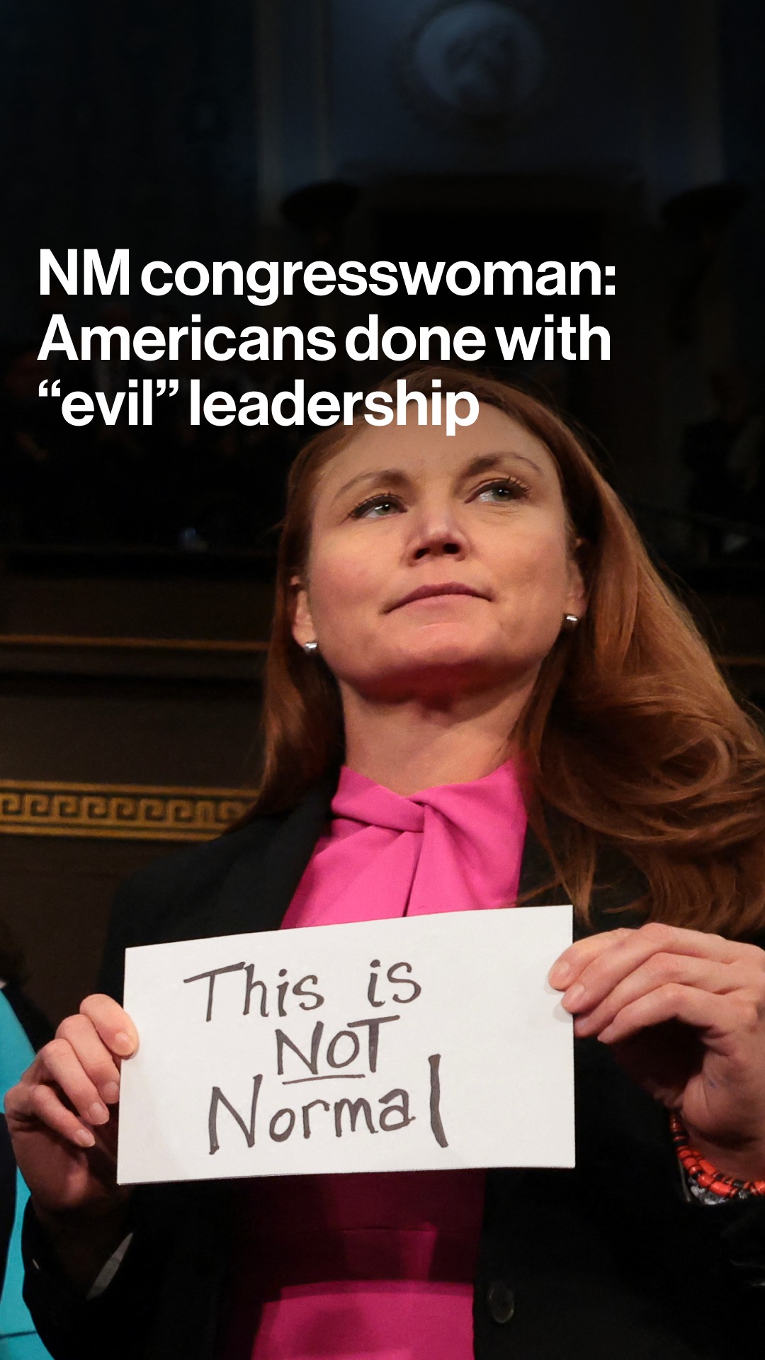 Rep. Melanie Stansbury tells Joe Mathieu that the shutdown fight 