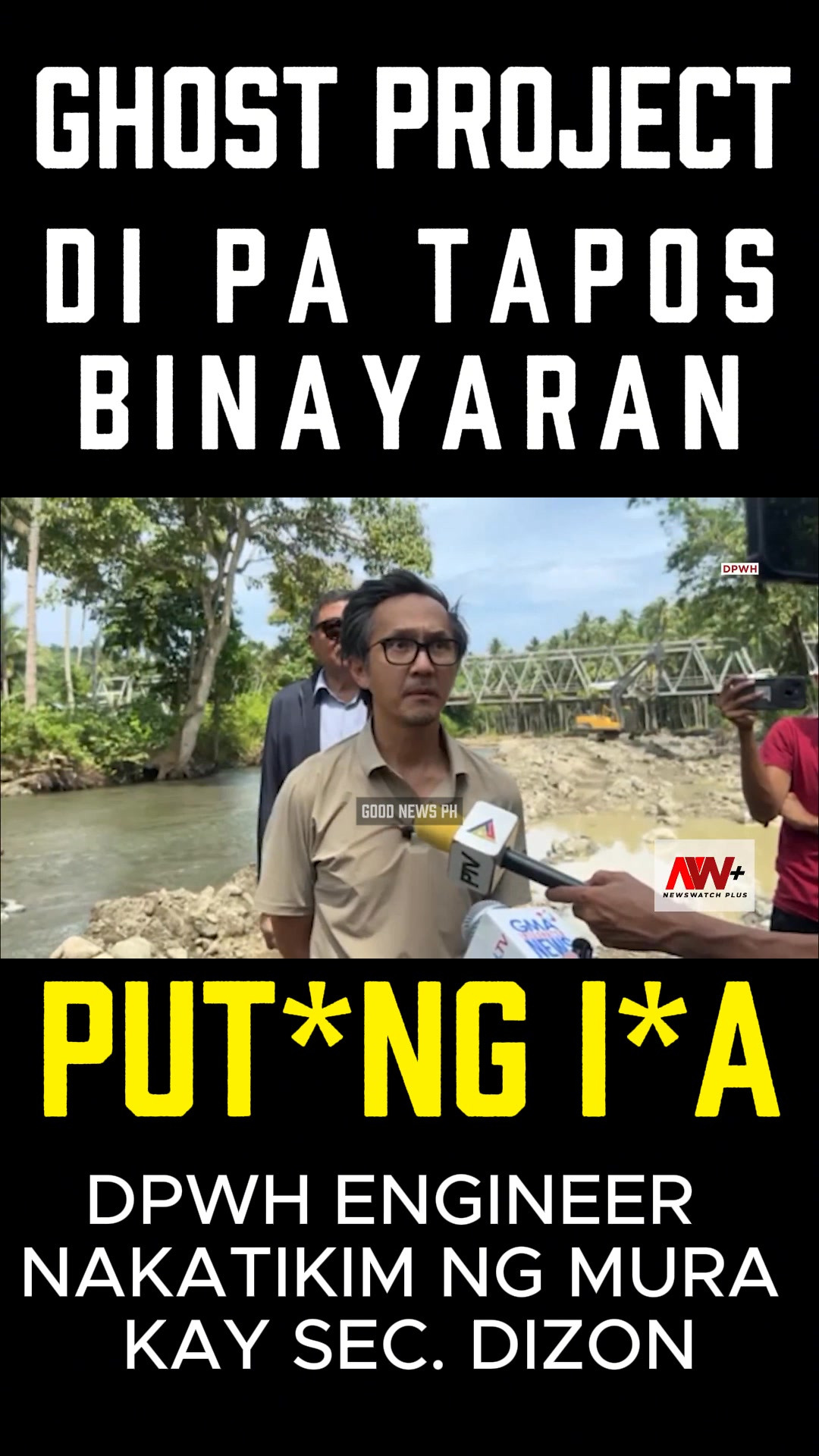 SEC. DIZON MINURA (PUT*NG *NA MO) ANG DPWH ENGINEER DAHIL SA GHOST ...