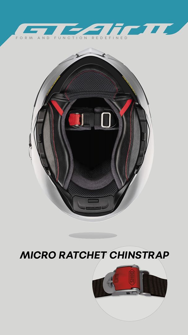 shoei gt air 2 micro ratchet GT-AIR II Ubiquity The Shoei GT Shoei GT-Air 3 Full Face