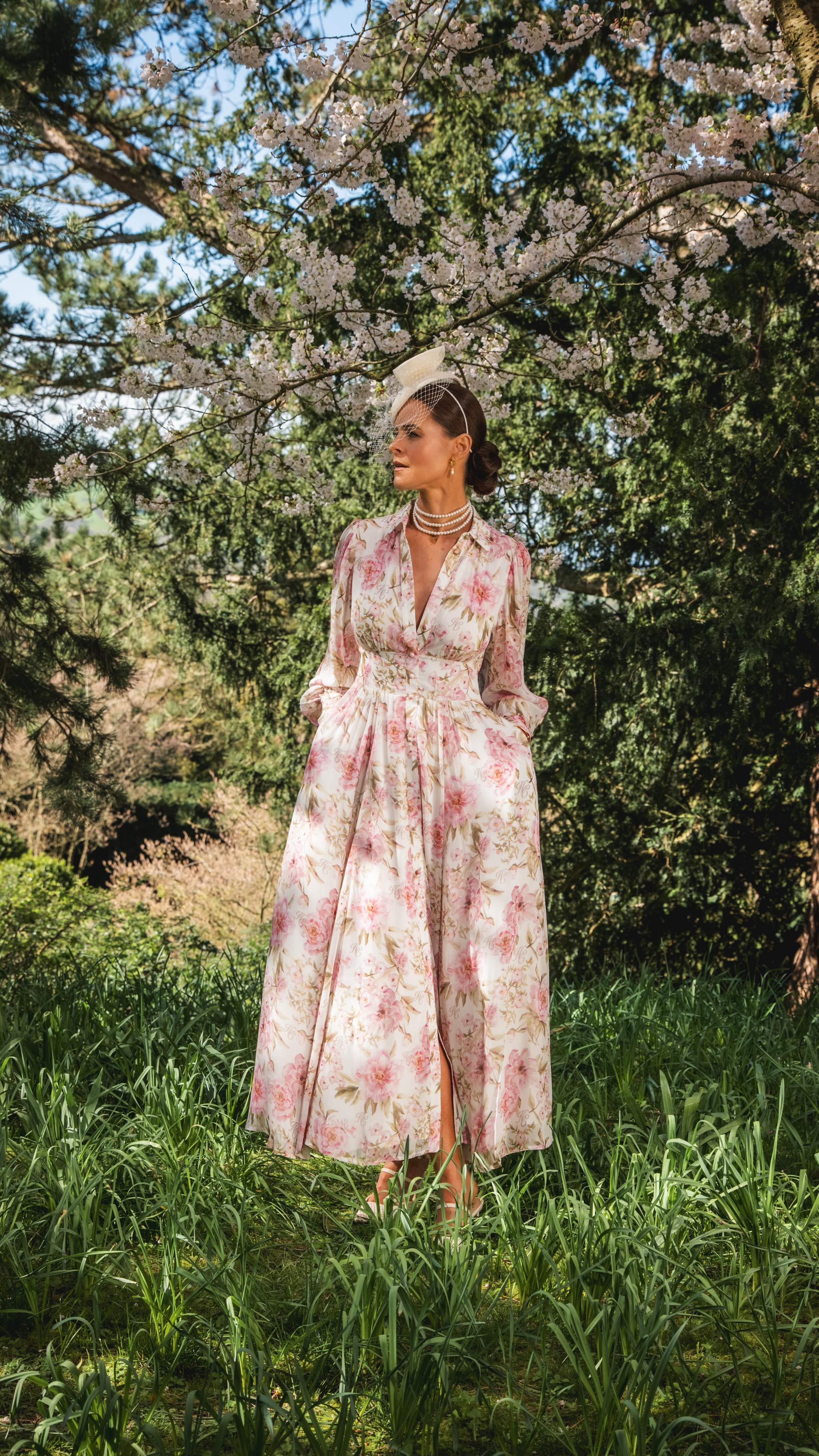 I think this might just be my favourite dress of the season… 🤍, Introducing the beautiful new Sorrento Dress in this stunning pink peony. Such a dream for spring