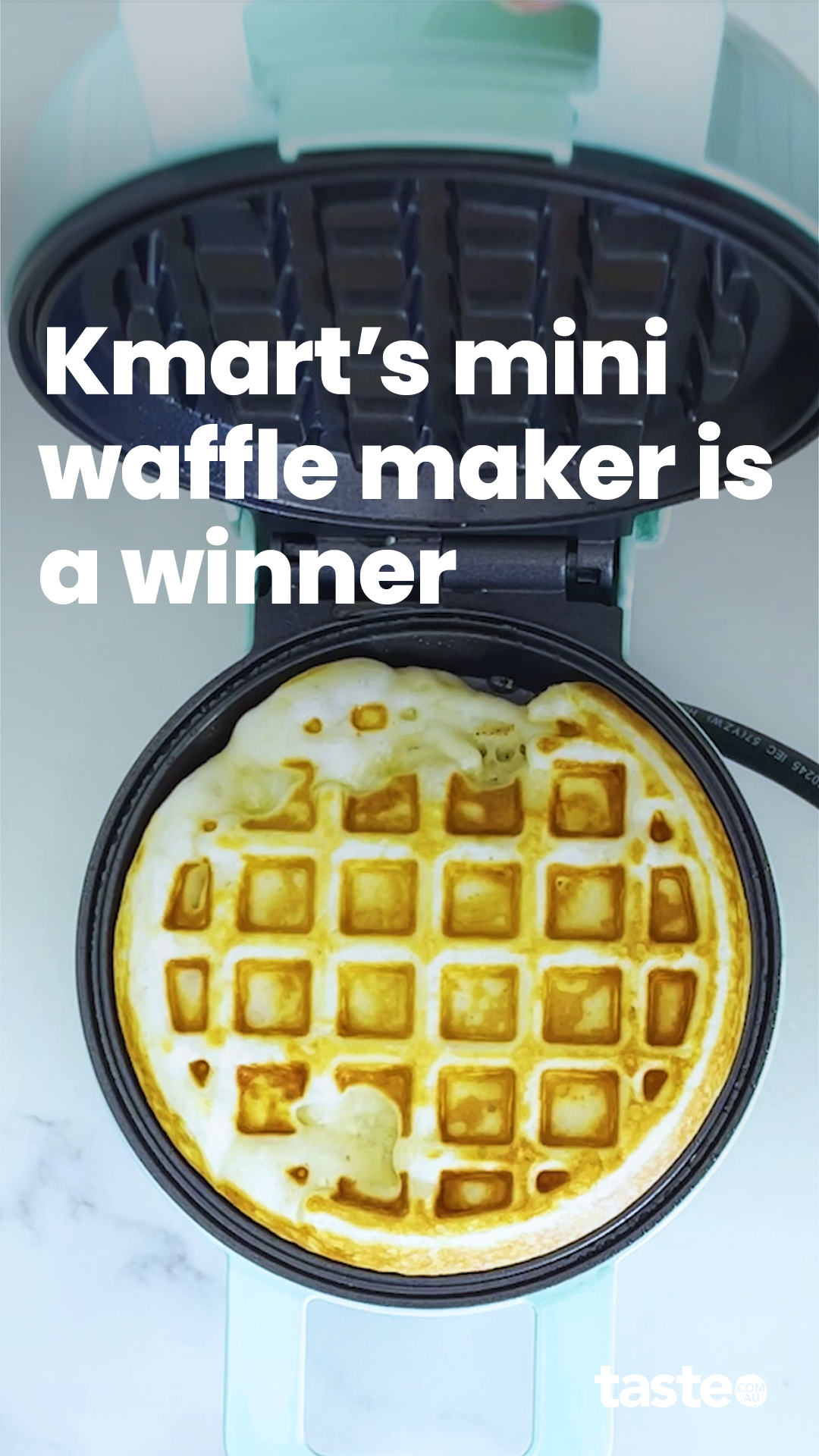 How does Kmart's $15 mini waffle maker stack up? We put it to the