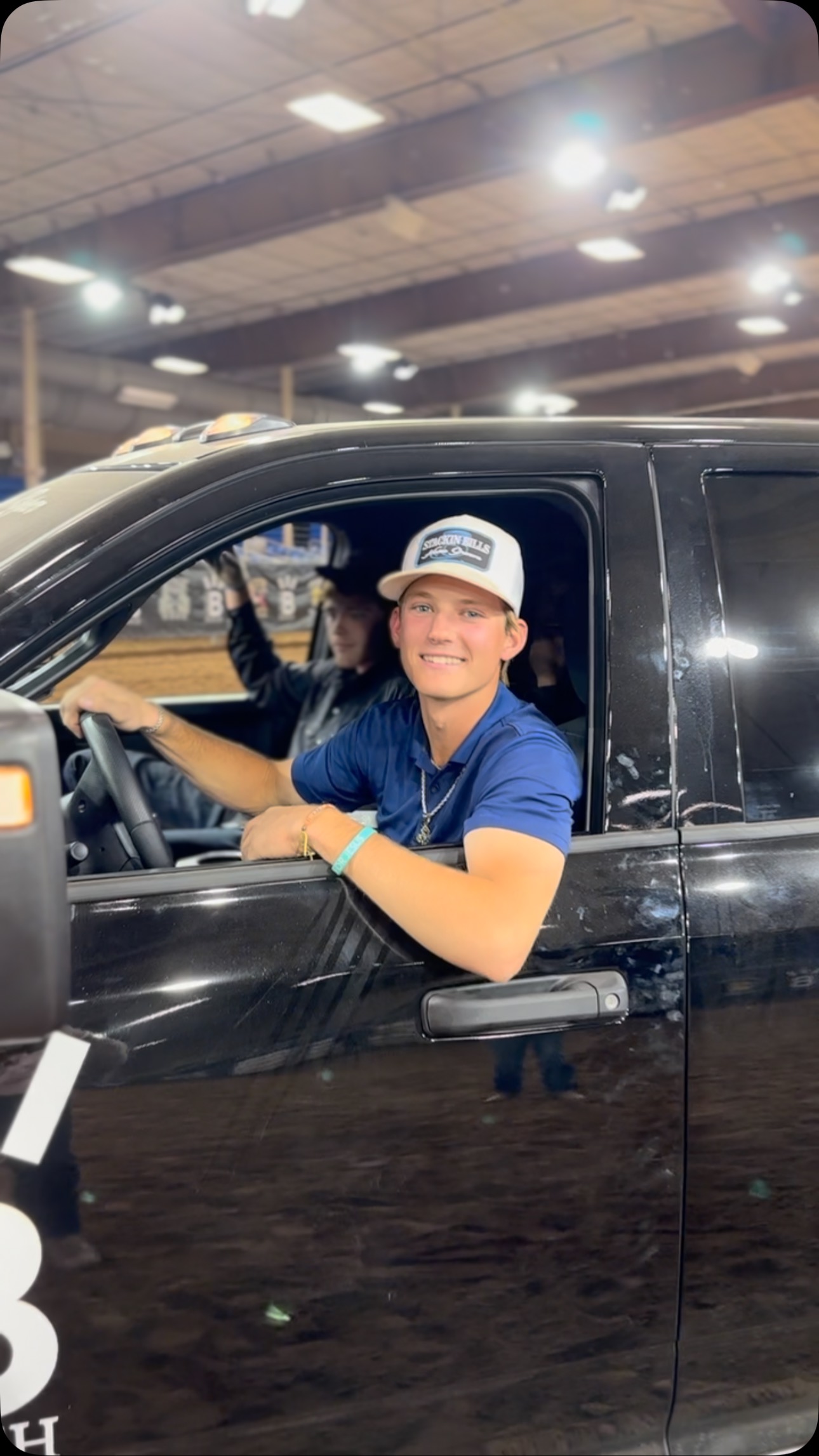 @caden_hempel from Texas Winning the 2024 @crownb_ranch NFR Truck ...