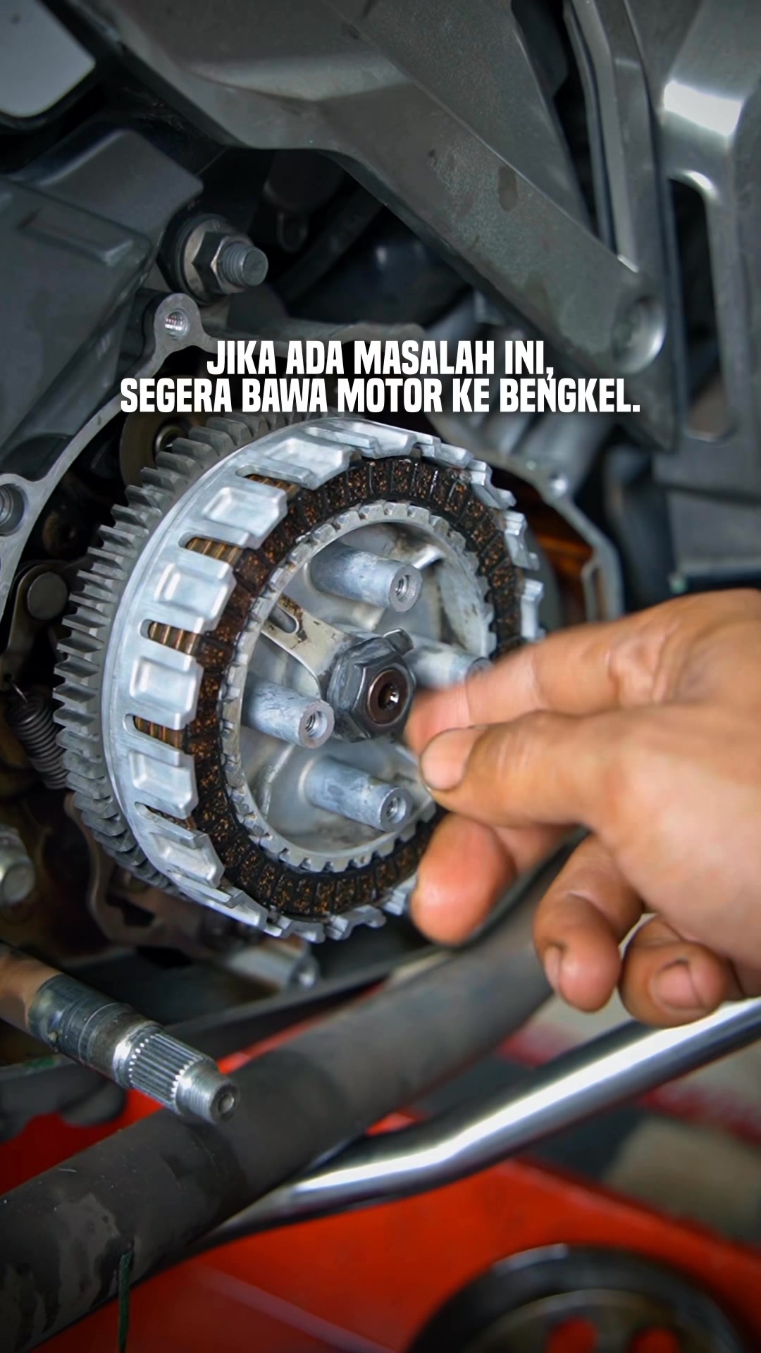 Ini tanda motor anda dah perlu untuk servis clutch. Pickup jadi lembab ...