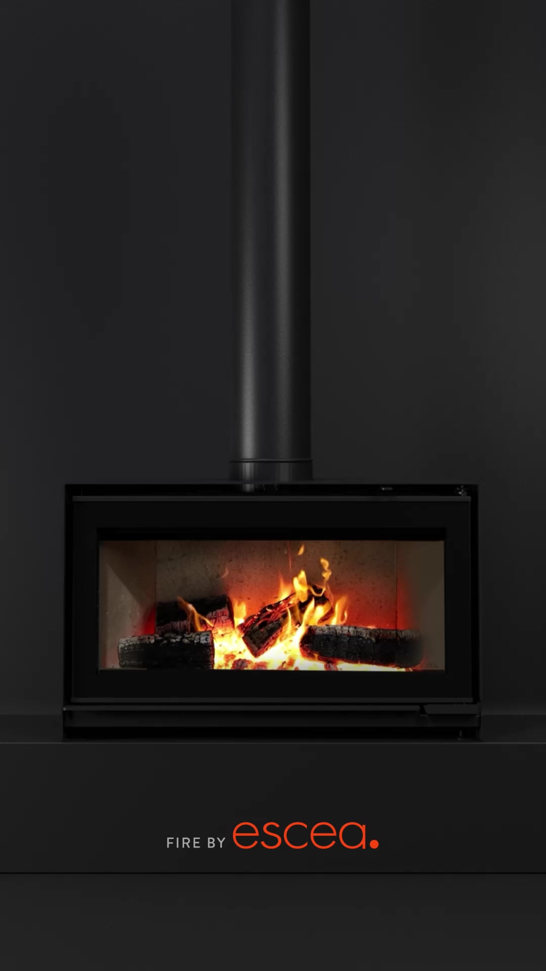 The Modern Day Hero. The TFS1000 Freestanding Wood Fireplace is a born ...
