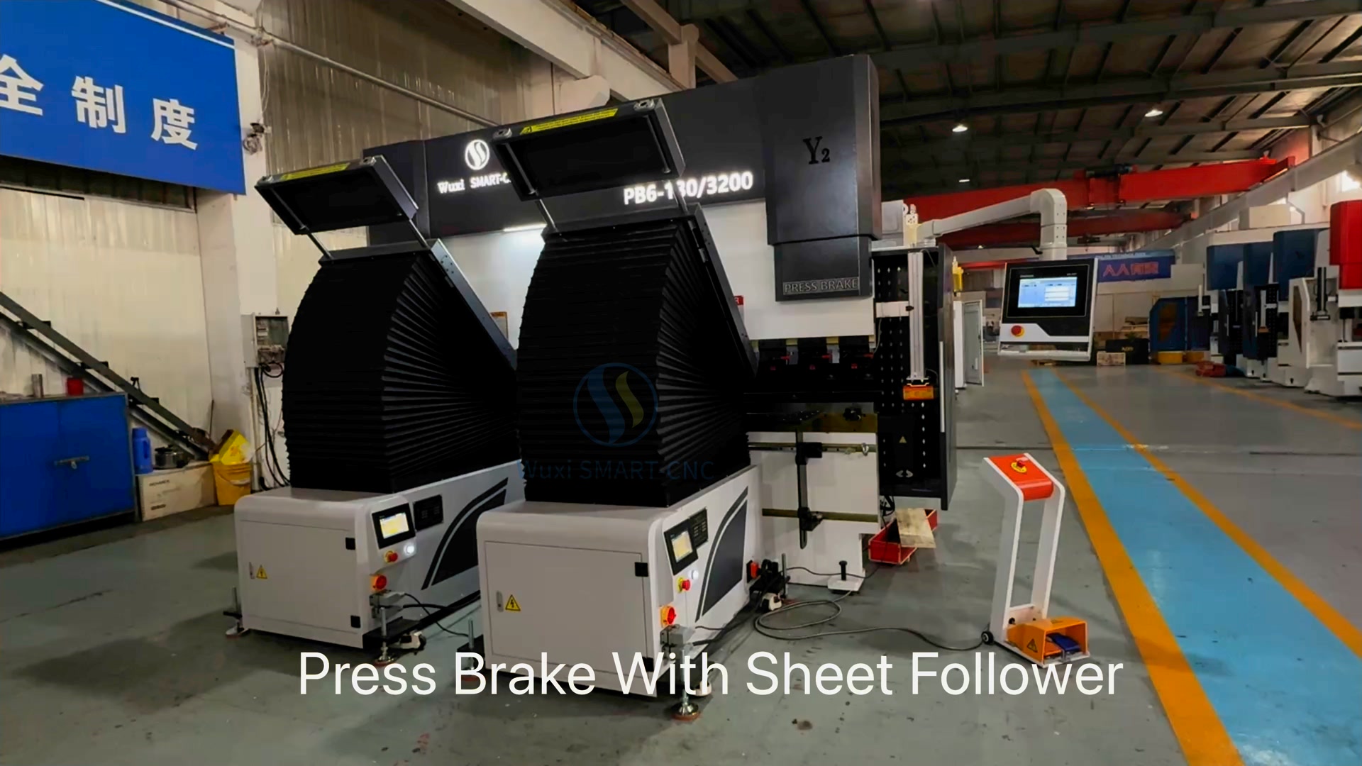 CNC Press Brake with Sheet Follower Bending Save the Labor Press Brake ...