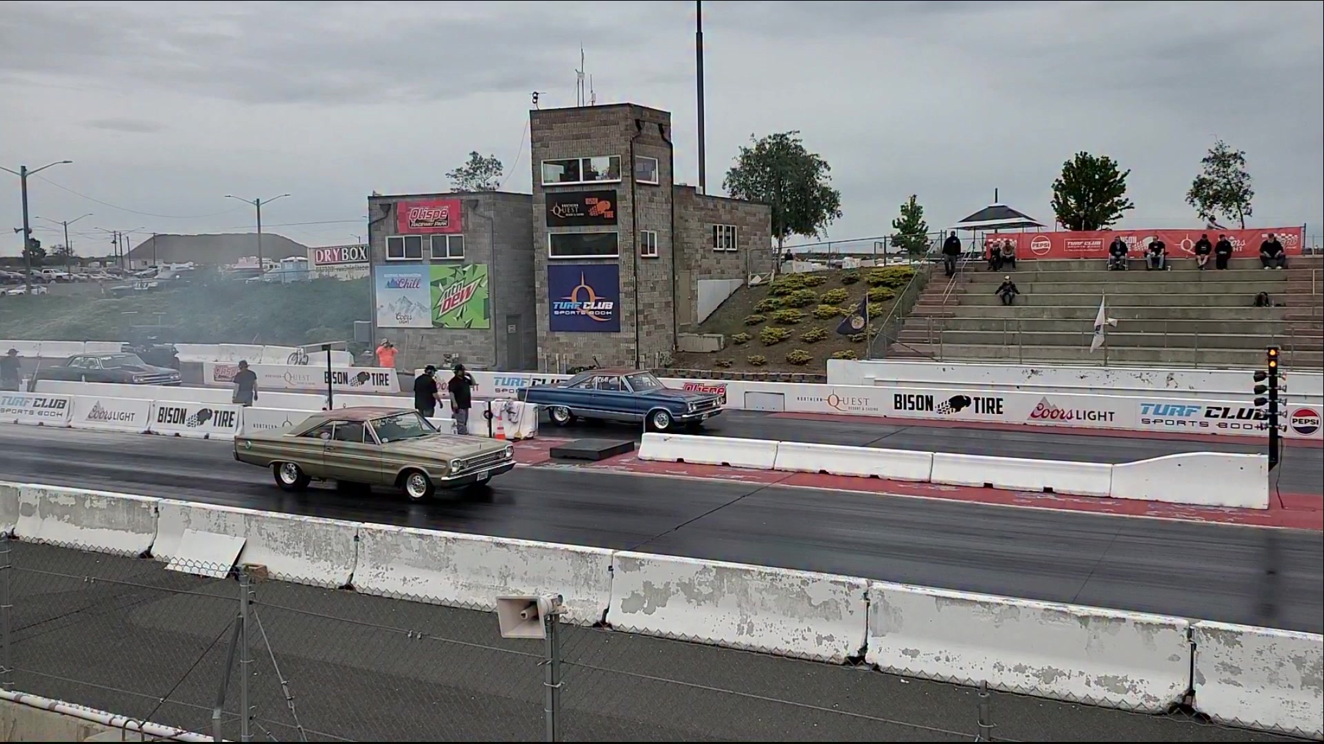 Double Mopar. Super cool to see these cars at Qlispé Raceway Park. They ...