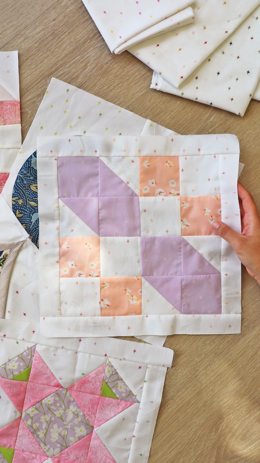 Decisions, decisions! ⁠ ⁠ 🌟 Which quilt block makes your heart sparkle ...