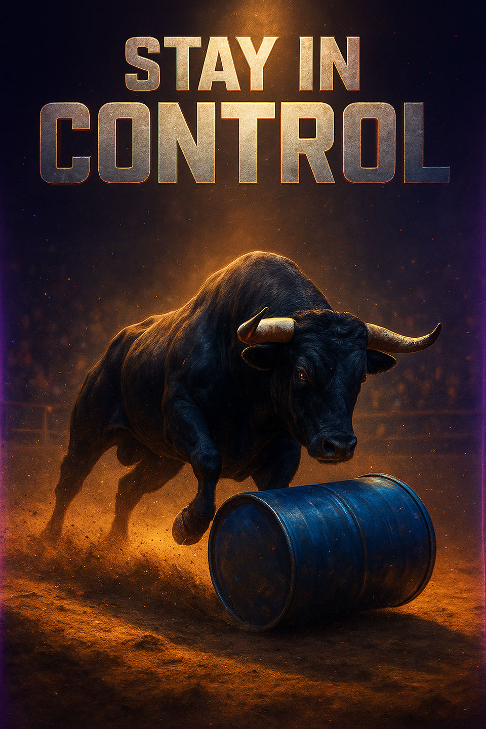 Stay in Control🐂Control keeps you safe. #StayFocused #BeAware # ...