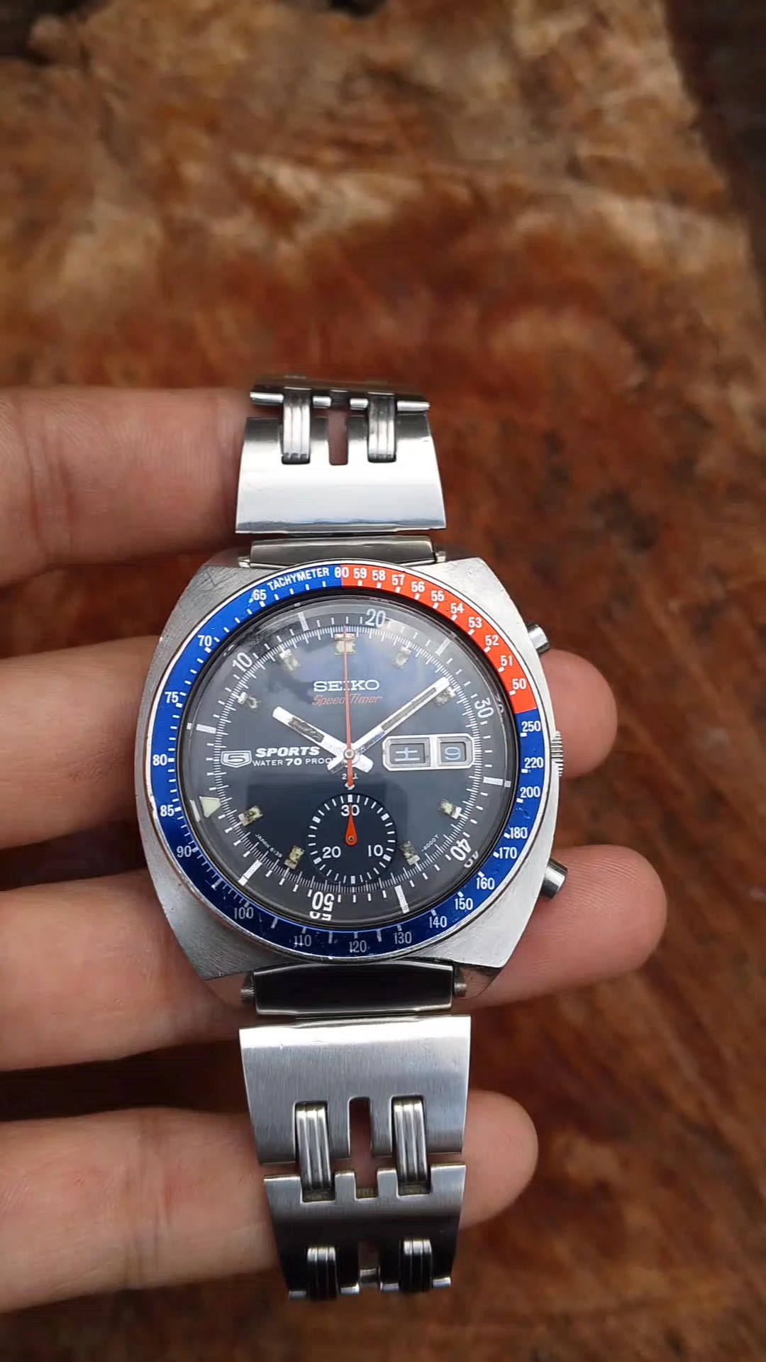 1983' SEIKO GIUGIARO SPEEDMASTER digital chronograph SSBA022(A828