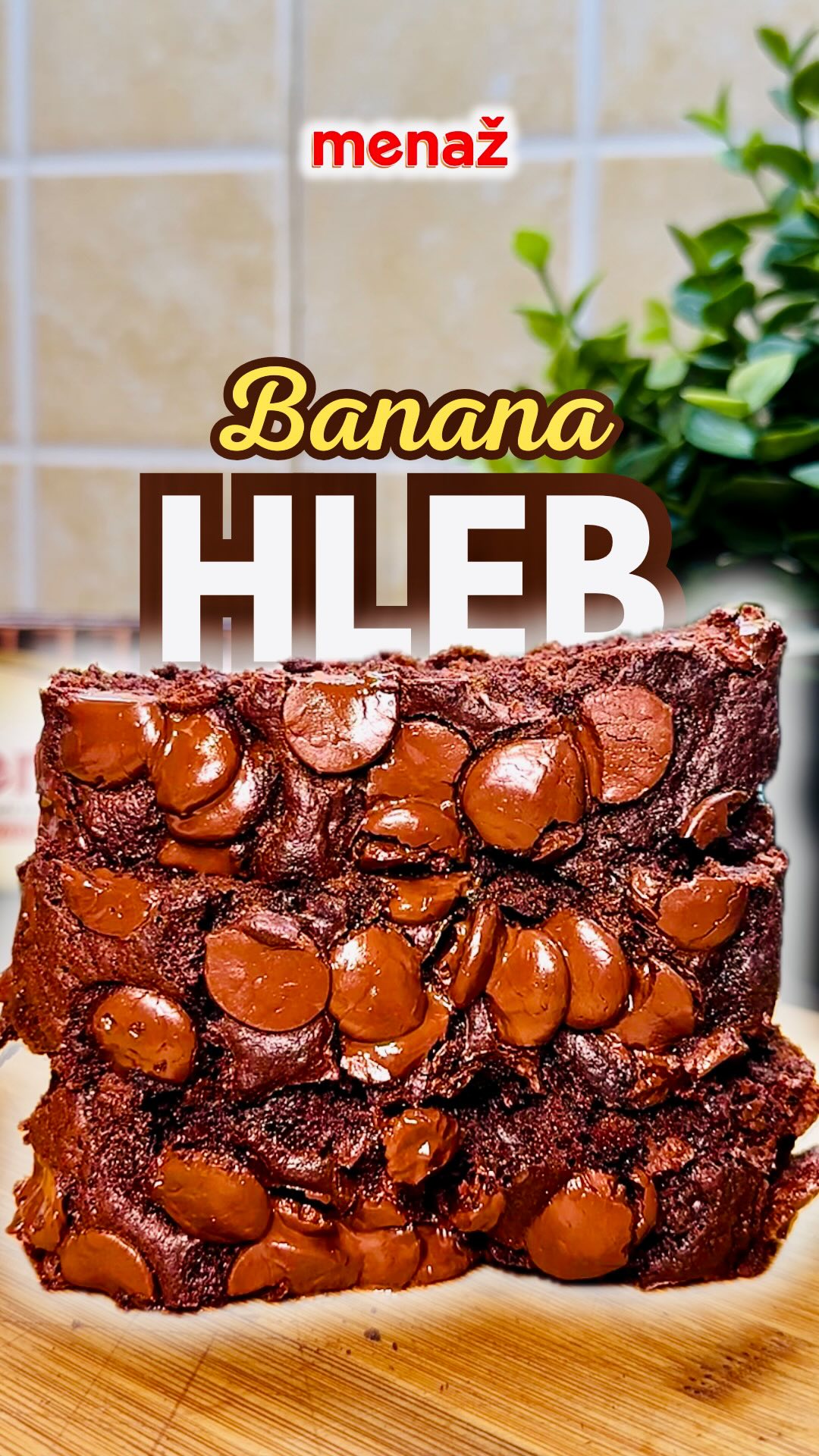 JEDINI recept za Banana Hleb koji vam TREBA!🍫🍌 Sočni & MEKANI hleb ...