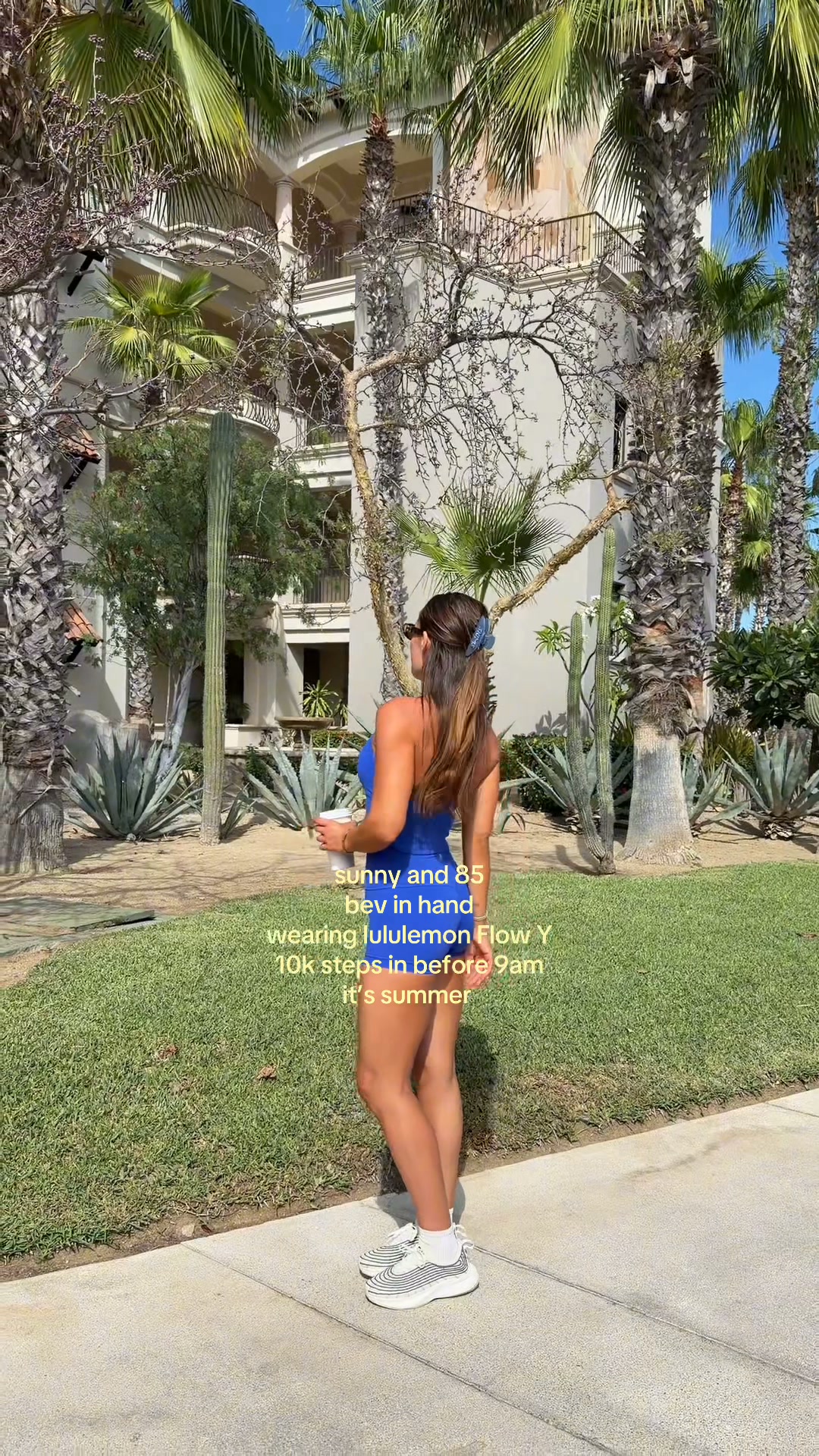morning walk dress for ladies in summer ideal is sunny to get a bev wearing lululemon Flow Y - most flattering dress/tank! Linked here: https://liketk.it/6ijPZ #ad #lululemoncreator #lululemon #lululemonhaul Retro Revival