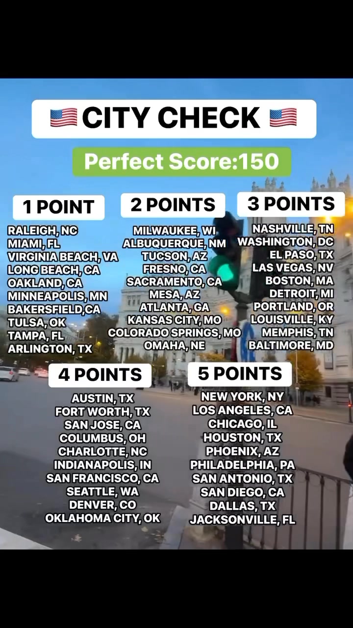 City check How many points did you get? @highlight # ...