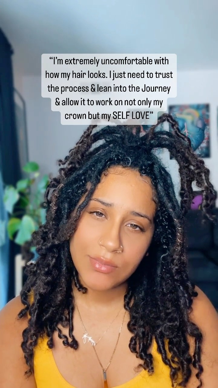 The starter loc journey will teach you A LOT about yourself… #locs # ...