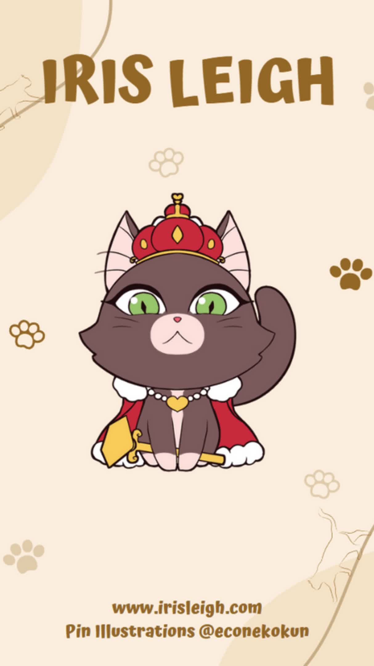 cat enamel Pins on irisleigh.com or etsy musings of a bard! | Iris ...
