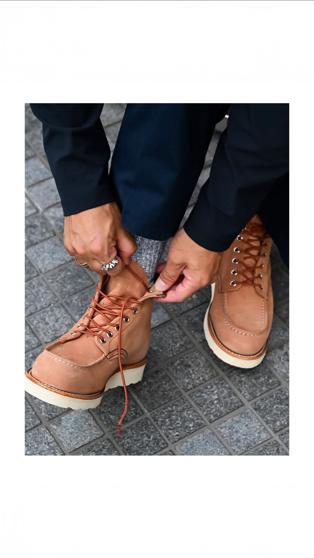 The latest color update in our iconic Moc Toe Range: Style 8838 in
