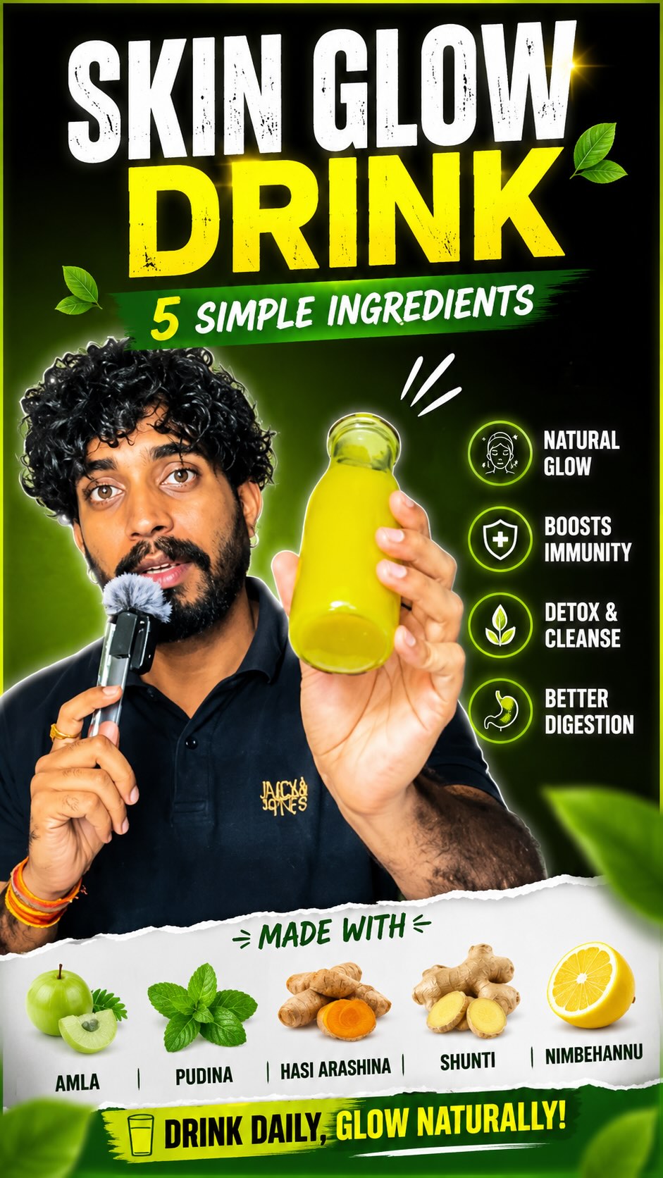 homemade glutathione drink this to get healthy, soft & glowing skin naturally. Hansa Maa shares 2 simple natural drinks that hydrate, detoxify, cool the body, and support healthy glowing skin natural conditioner Size:50 Lozenge Ailke Glutathione and Vitamin