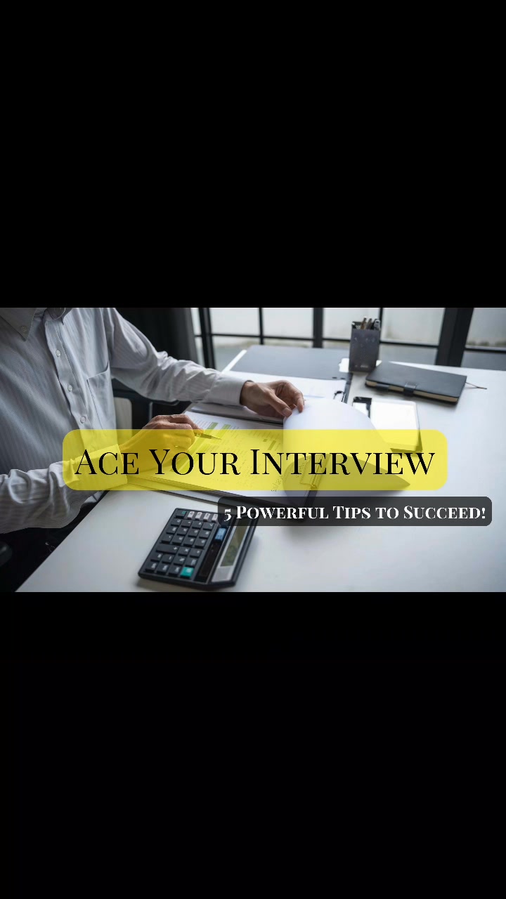 Ready to ace your next interview? Here are 5 simple tips that actually ...