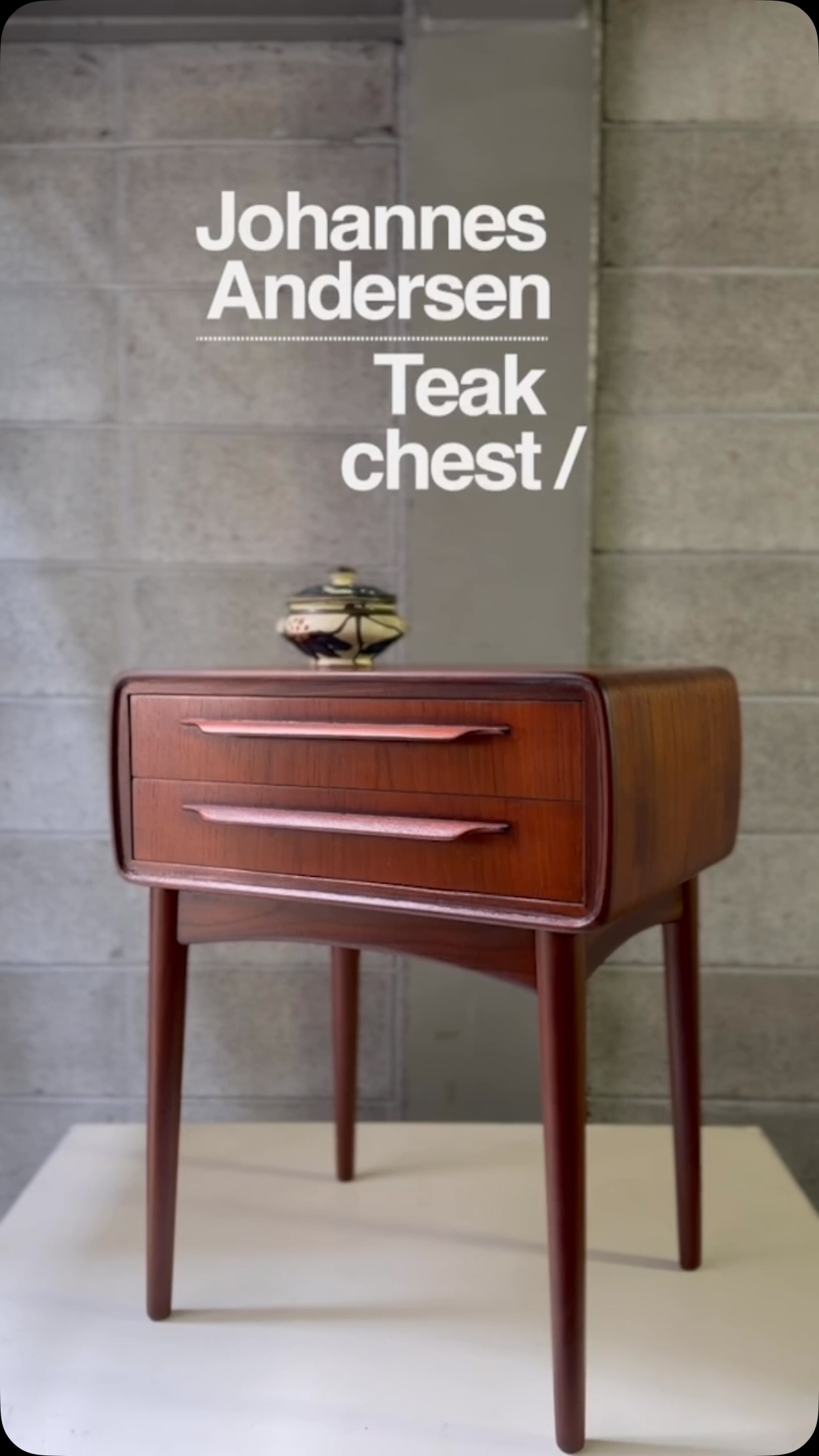 Chest by Johannes Andersen（ヨハネス・アンダーセン）｜チェスト