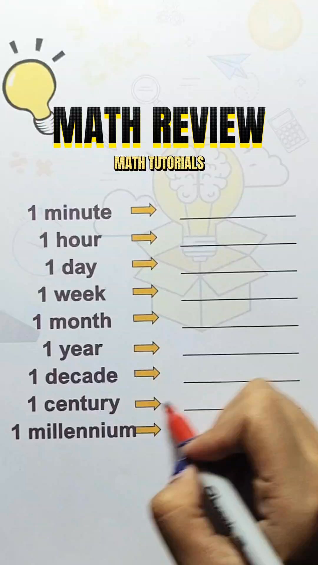 Units of Time 💯 #Math #akositeachergon #mathteachergon #MathTutorials # ...
