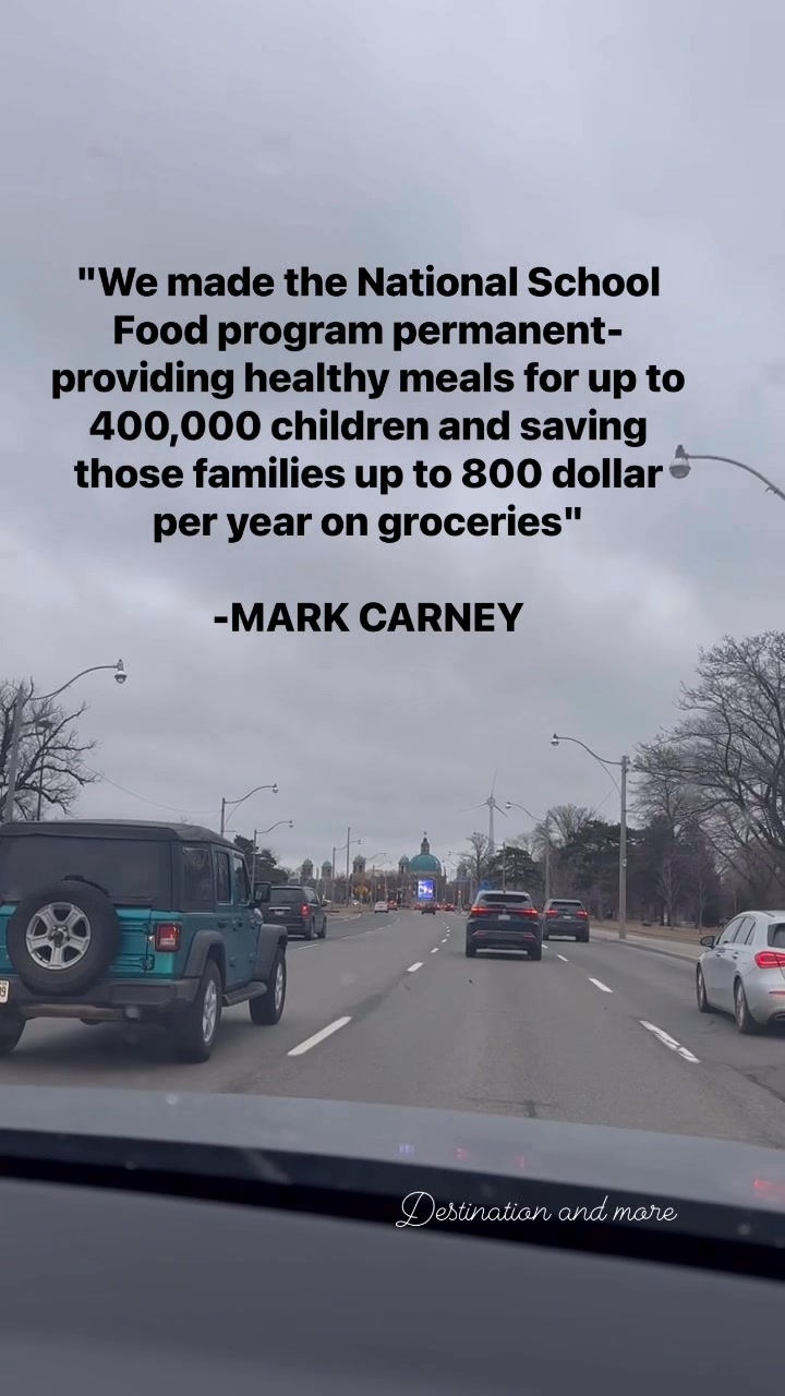"We made the National School Food program permanent-providing healthy ...