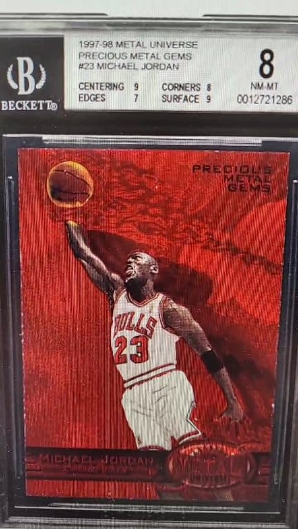 McDonald's worker pulled the COOLEST Michael Jordan 1/1 card ever