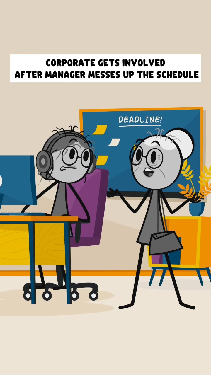 Corporate be like 😂 #tonyanimation #comedyreels #animationmeme # ...