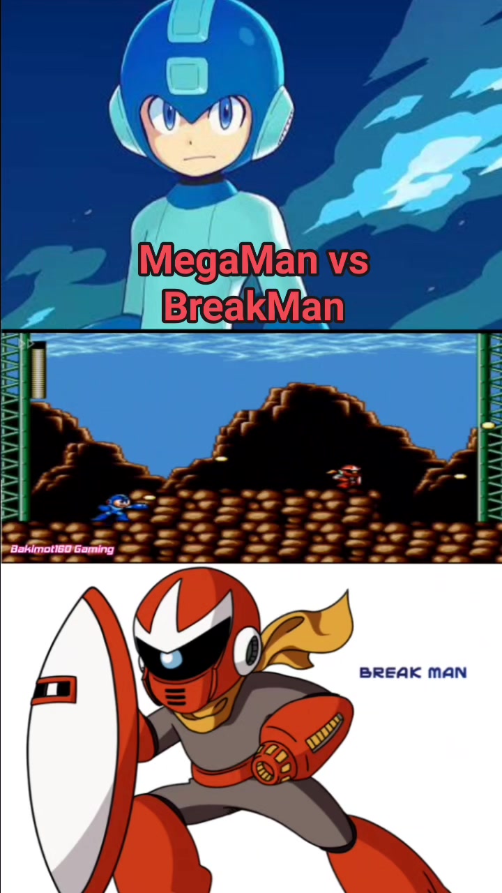 MegaMan 3 MegaMan The Wily War Boss Fight MegaMan vs BreakMan #Megaman ...
