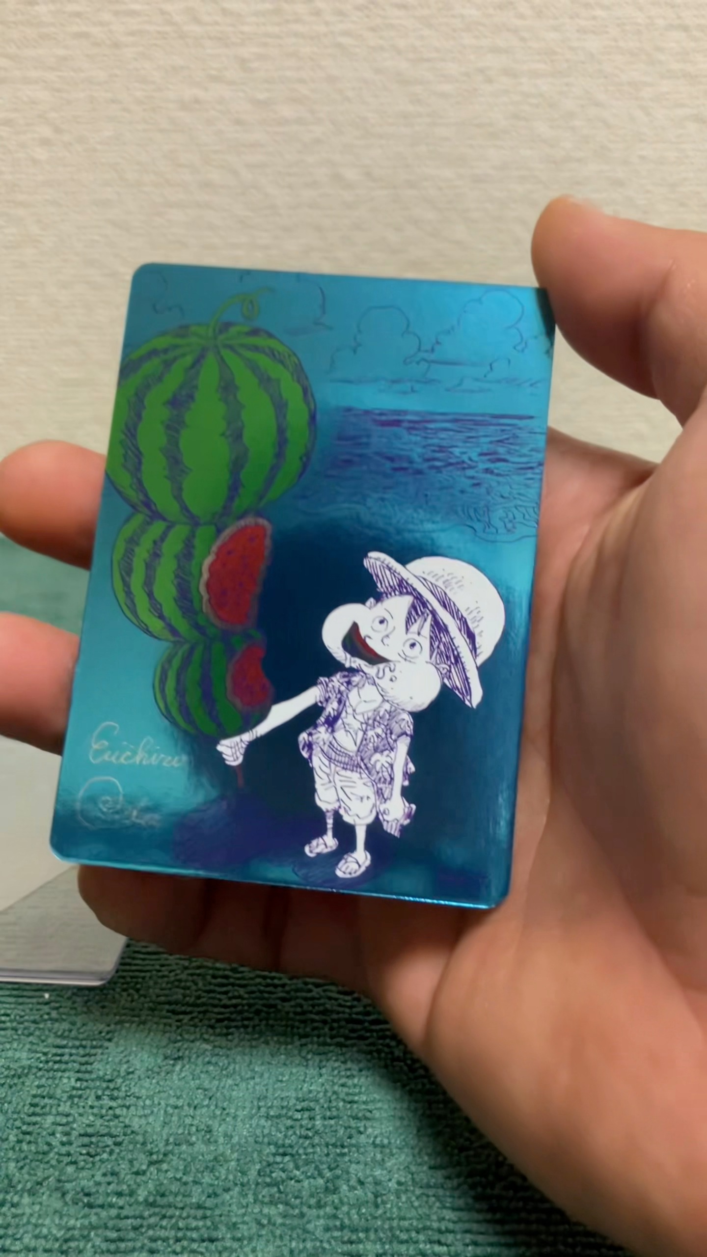 ONE PIECE 🇯🇵 NATSUKOMI SHUEISHA 2026 METAKIRACARD 集英社ナツコミ