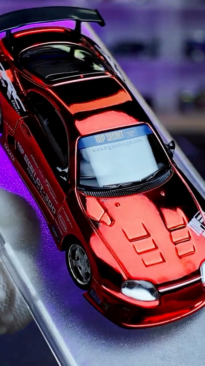 MINI GT 1:64 Model brings the iconic TOP SECRET Toyota Supra (A80