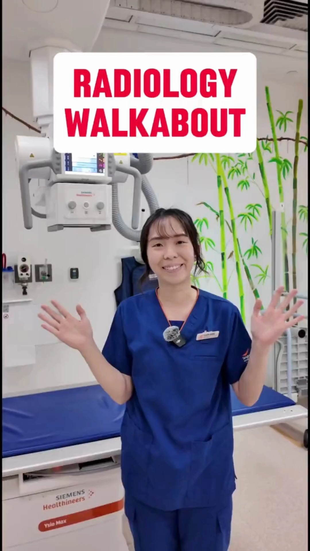 From riding with a mobile X-ray machine in the lift 🛗 to the radiology ...