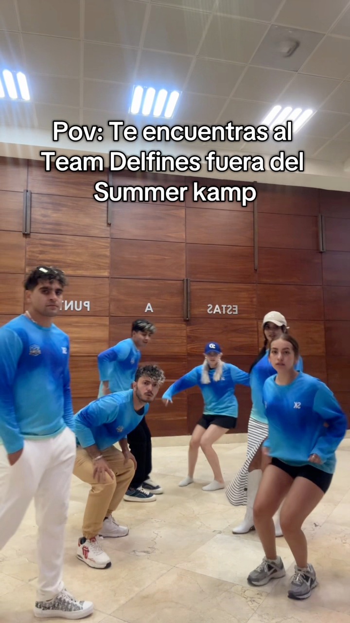 Team Delfines 🐬 nuestra canción oficial 🩵🐬 #SummerKamp2025 | Fer Jalil
