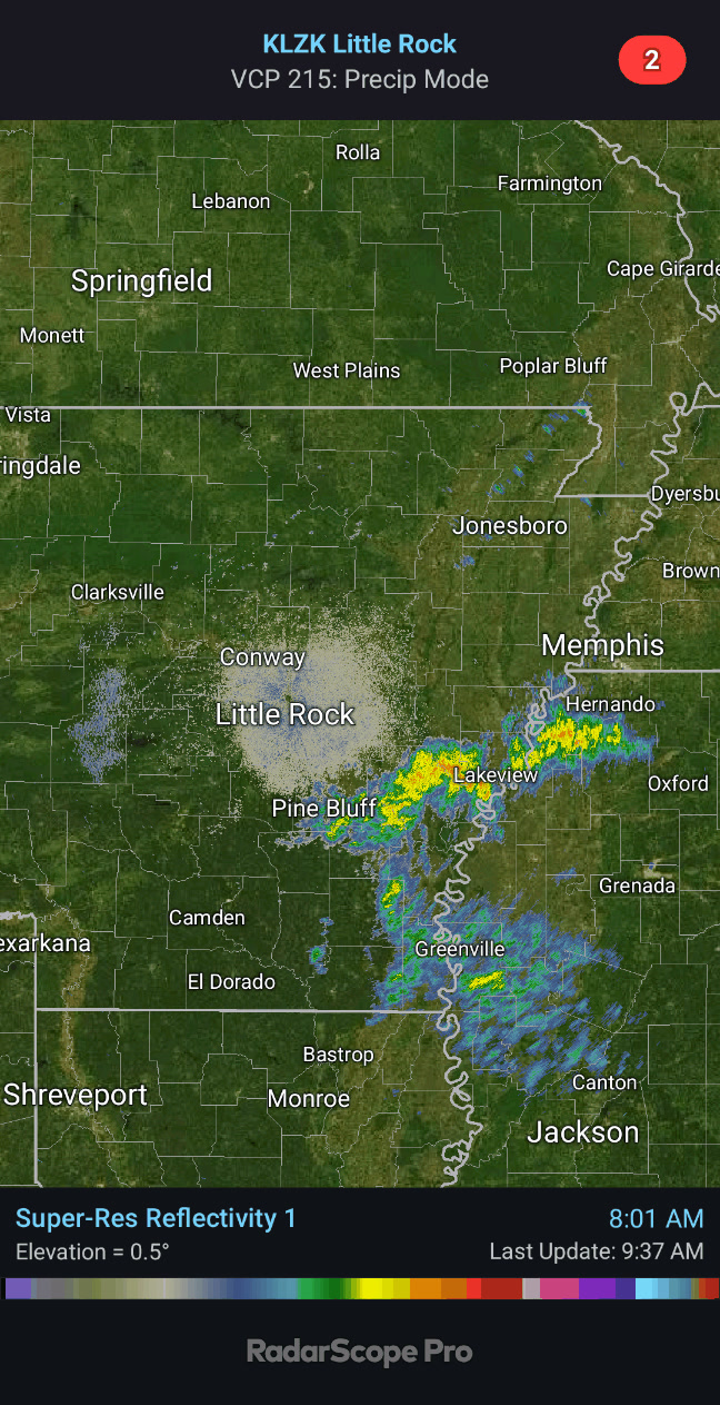 Doppler Radar 7:45 PM cdt// Heavy rain/T'storms developing over much of ...