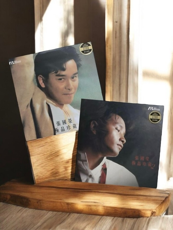 張國榮Leslie Cheung - 極品珍藏1 & 2 ARM(33 1/3RPM)彩膠碟LP(日本