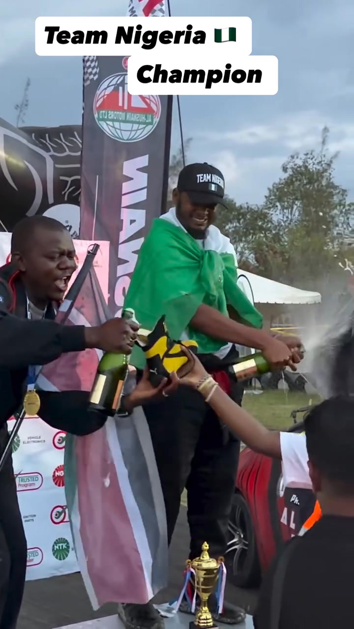 Well deserved Victory to every Nigerian and all Motorsport enthusiasts ...