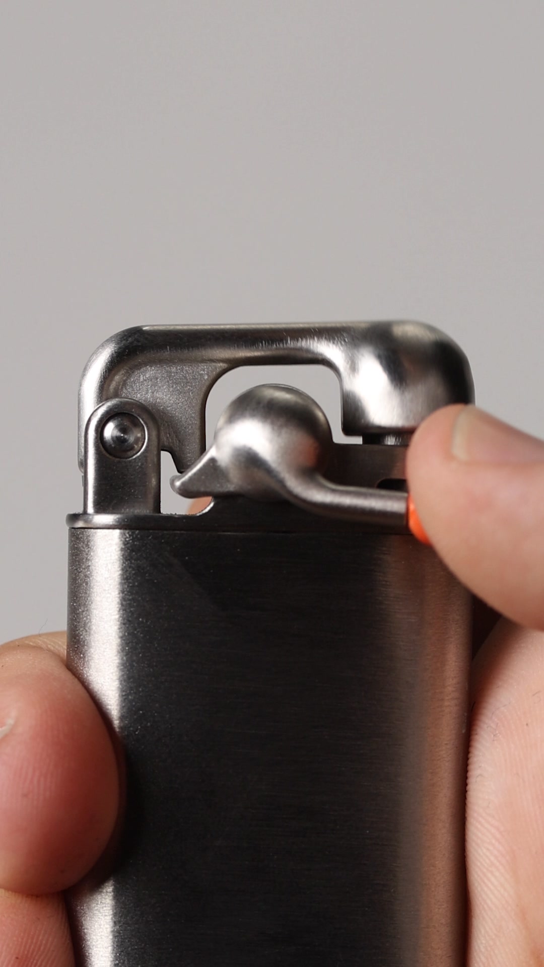 Meet the Swingtop Lighter, a deeply satisfying mechanical lighter