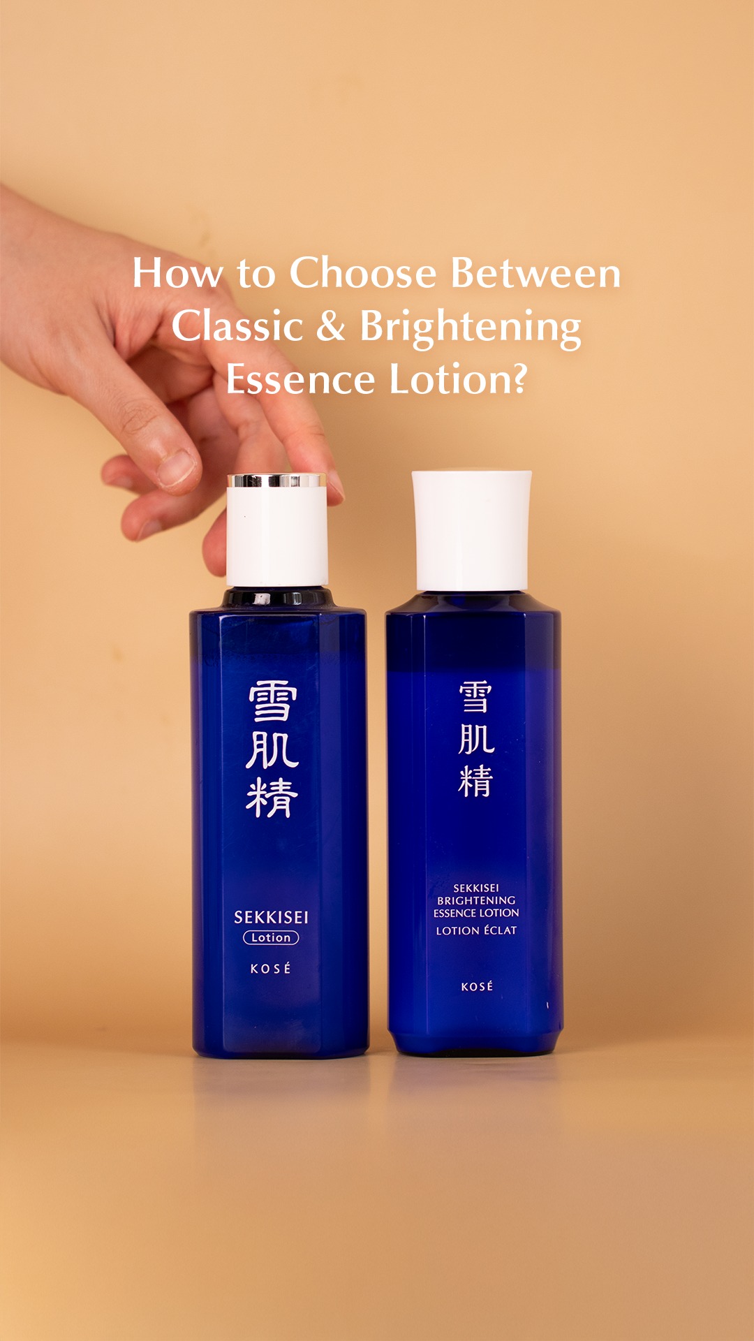 Two lotions, one question: which one is made for you