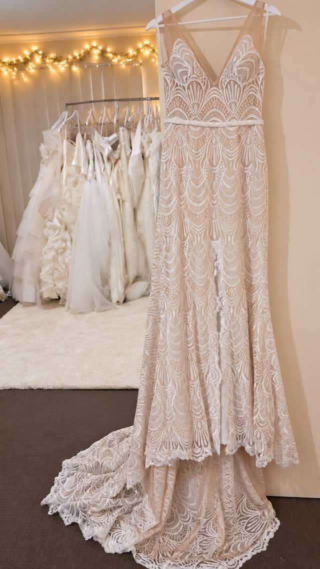 boho wedding dresses perth Made With Love Harlie Art Deco Dress Size 10 in minimalist boho wedding dress