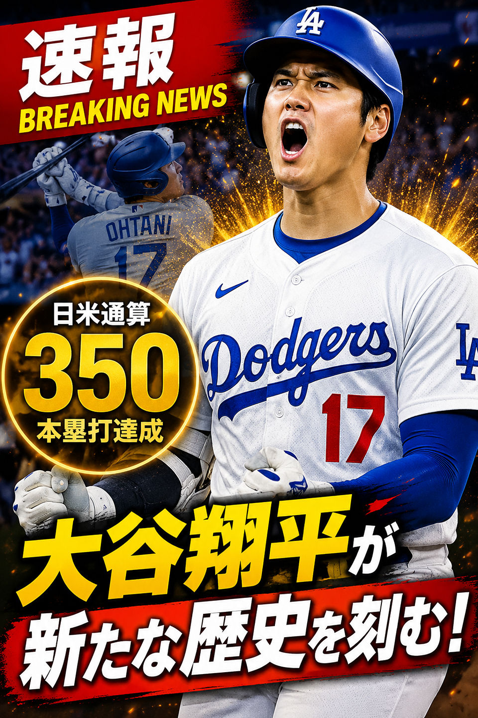 今日から41年前、ハンク・アーロンが通算755本塁打を達成し、歴代最多