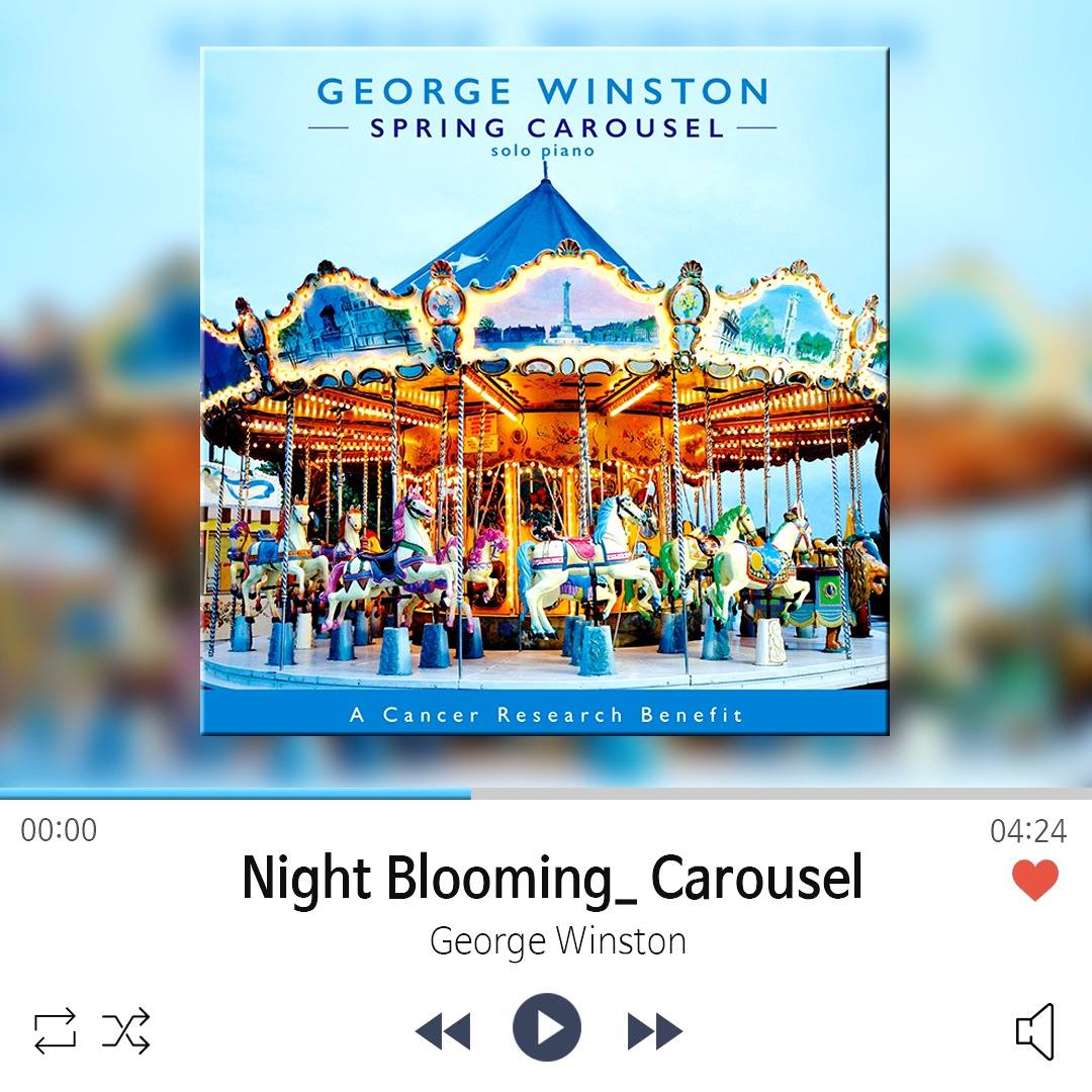 ♪캐논 아저씨 조지 윈스턴 새 앨범 미리듣기♪ 조지 윈스턴의 새 앨범 Spring Carousel 음반 발매 하루 전! 봄의 ...