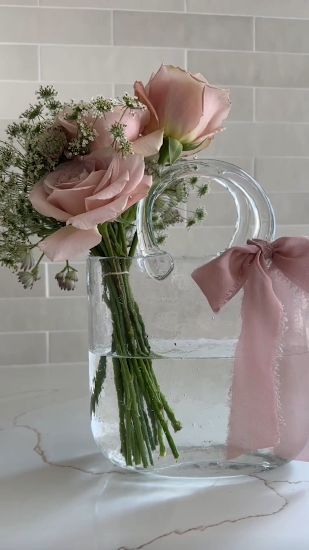 Glass Purse Vase for Flowers: Unique Amazon Home Decor Find