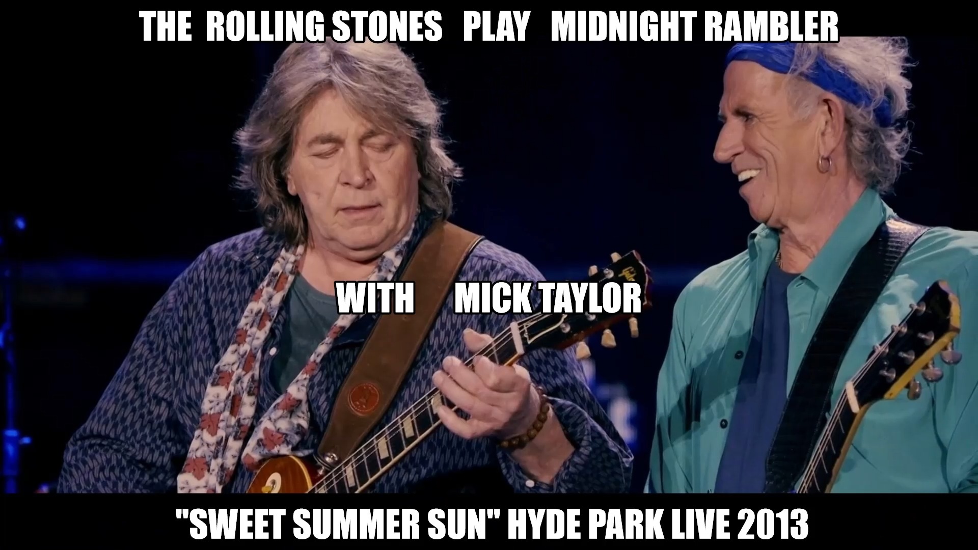 Guest_star #Mick_Taylor The Rolling Stones Play Midnight Rambler 