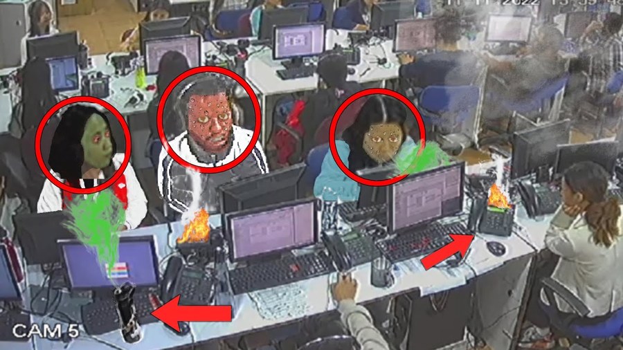 Making Life HELL For Scammers On CCTV! | Scambaiter | Facebook