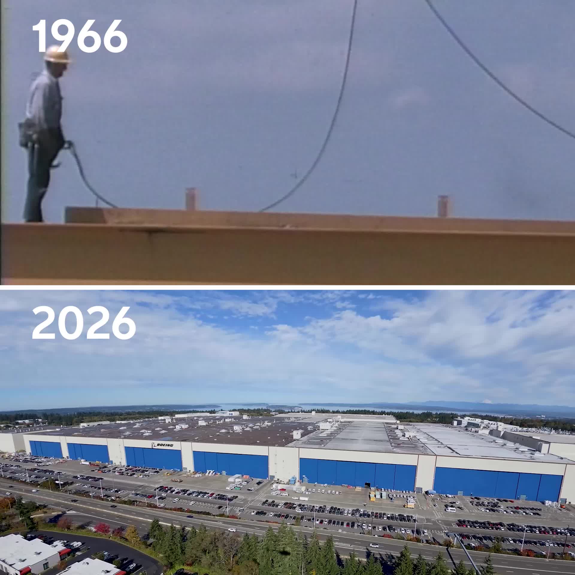 Sixty years ago, Boeing broke ground in Everett, Wash., to build