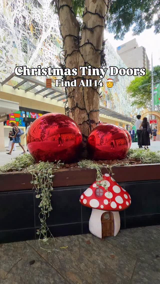 [ FINAL CHANCE ] Brisbane’s Tiny Christmas Doors Are About To Disappear ...