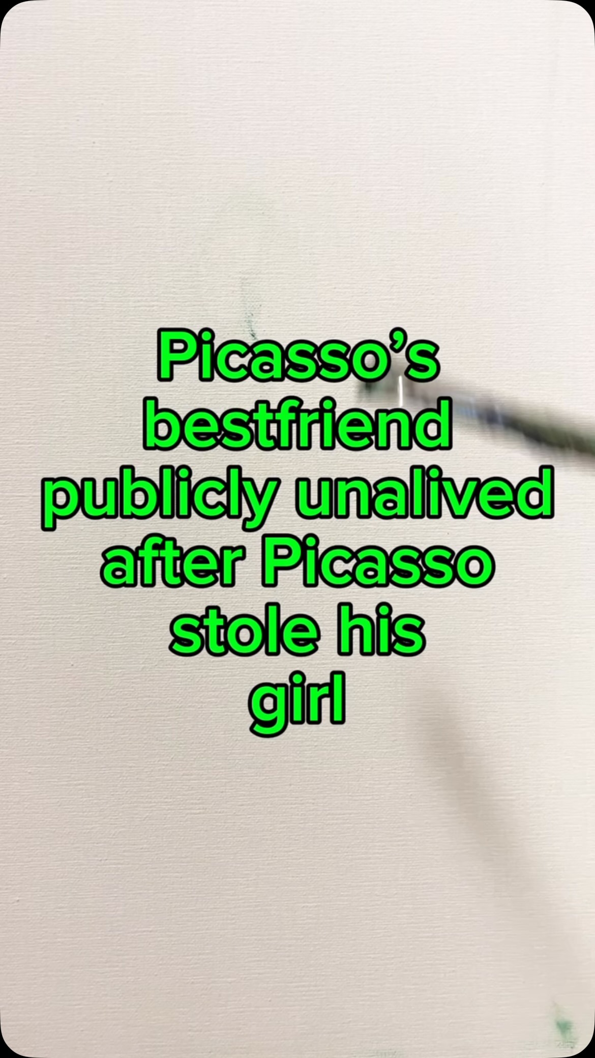 Picasso's best friend did the unthinkable #artist #pablopicasso